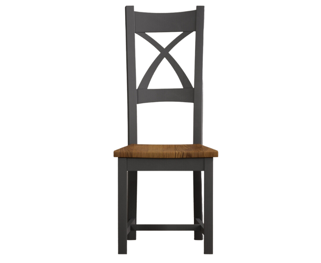 Product photograph of Rustic Oak Painted Chairs from Oak Furniture Superstore