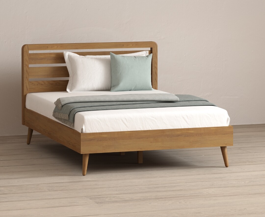 Rosa Solid Oak Double Bed