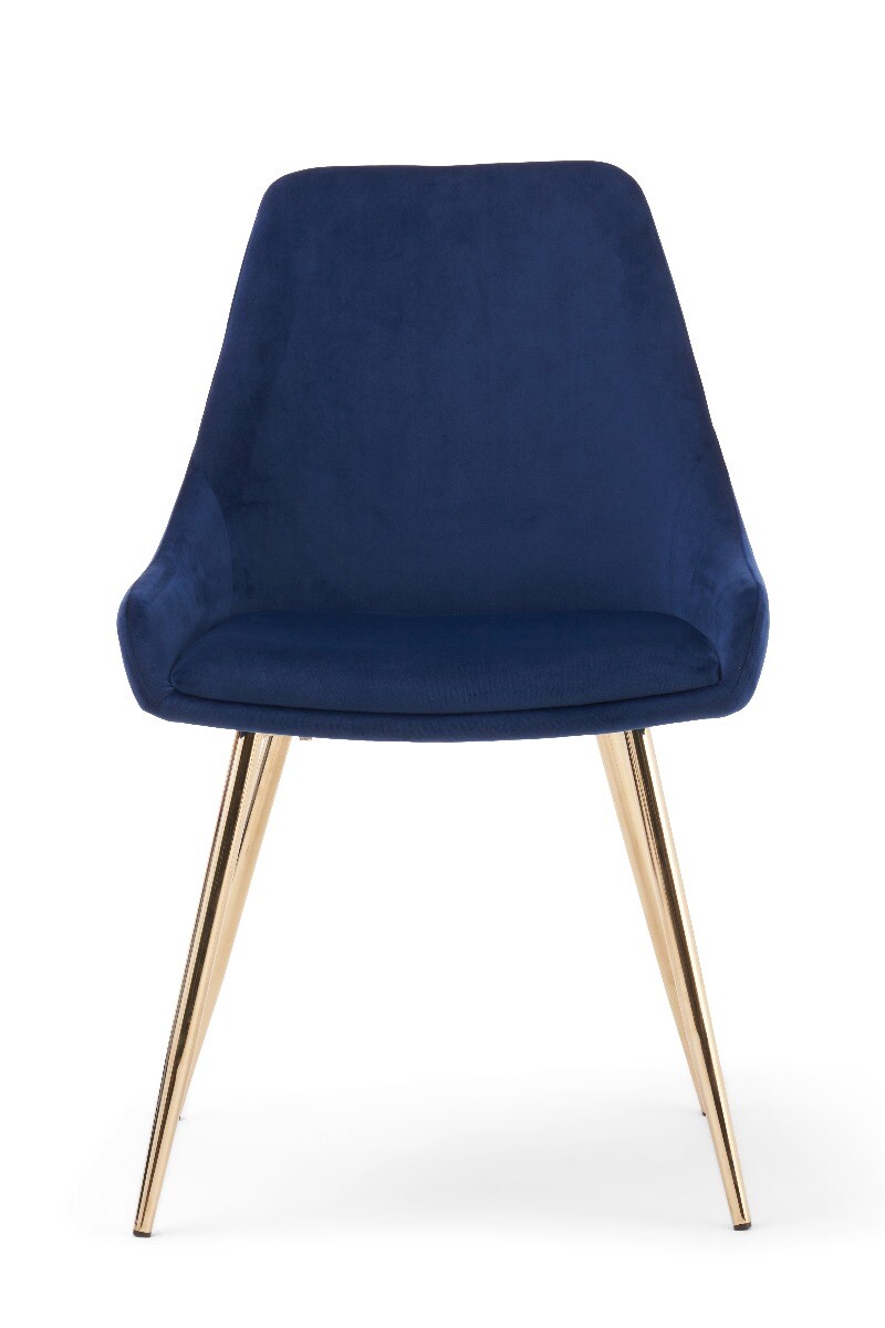Product photograph of Blue Lola Chairs from Oak Furniture Superstore