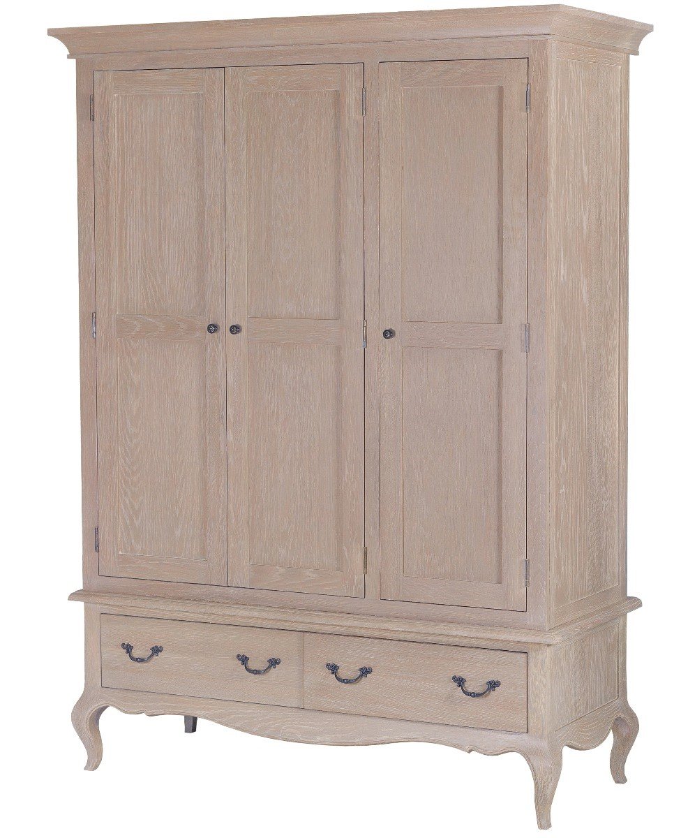 Limor Oak 3 Door Wardrobe