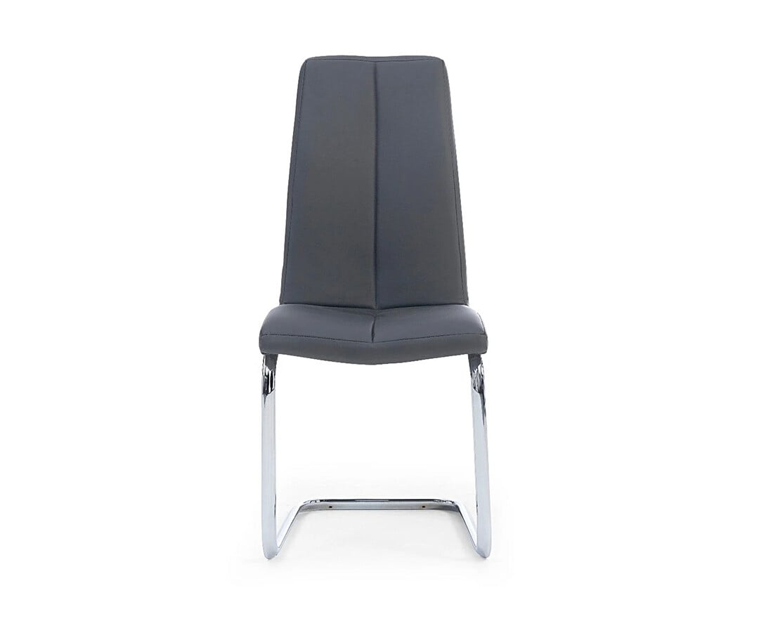 Product photograph of Grey Gianni Chairs from Oak Furniture Superstore