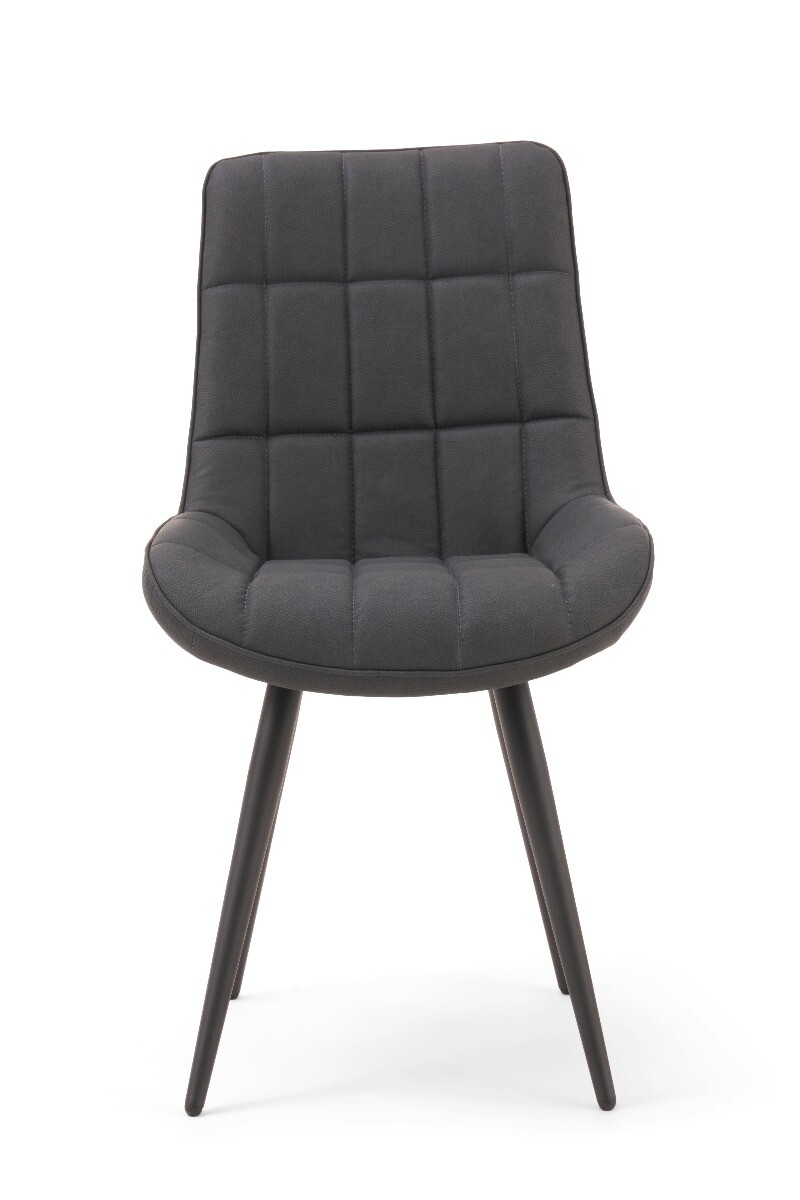 Product photograph of Grey Larson Chairs from Oak Furniture Superstore