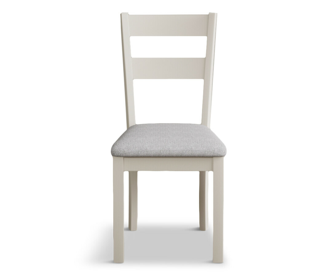Product photograph of Linen Kendal Chairs from Oak Furniture Superstore