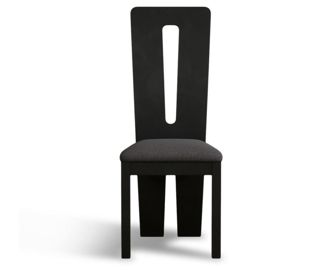 Photo 1 of Charcoal grey lucca chairs