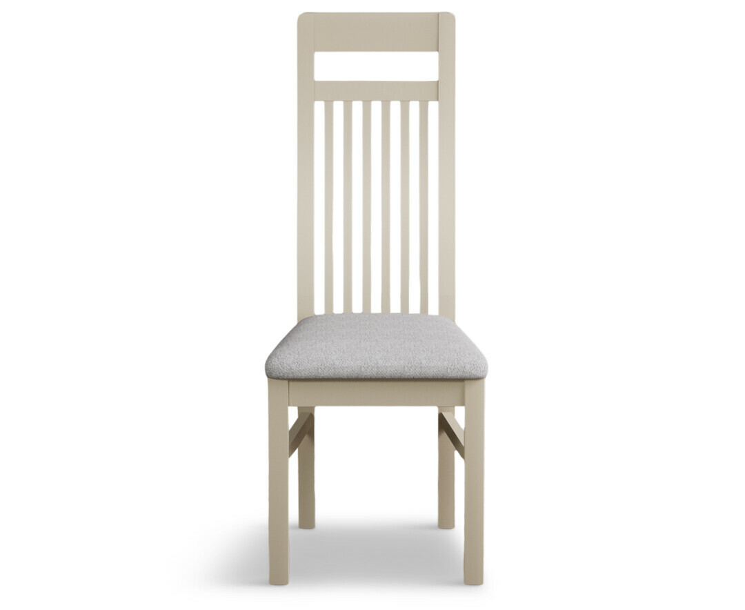 Product photograph of Linen Monroe Chairs from Oak Furniture Superstore