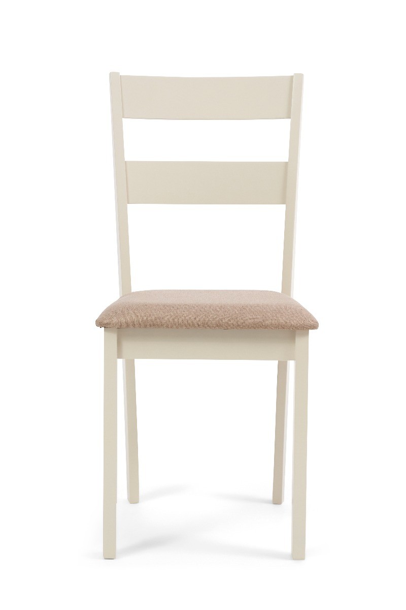 Product photograph of Oak And Cream Chiltern Chairs from Oak Furniture Superstore