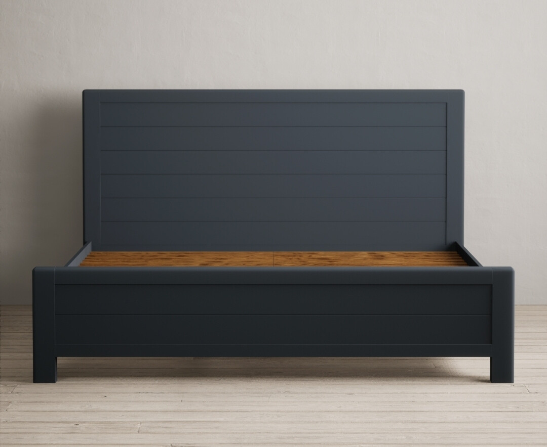 Pembridge Dark Blue Painted Super King Bed