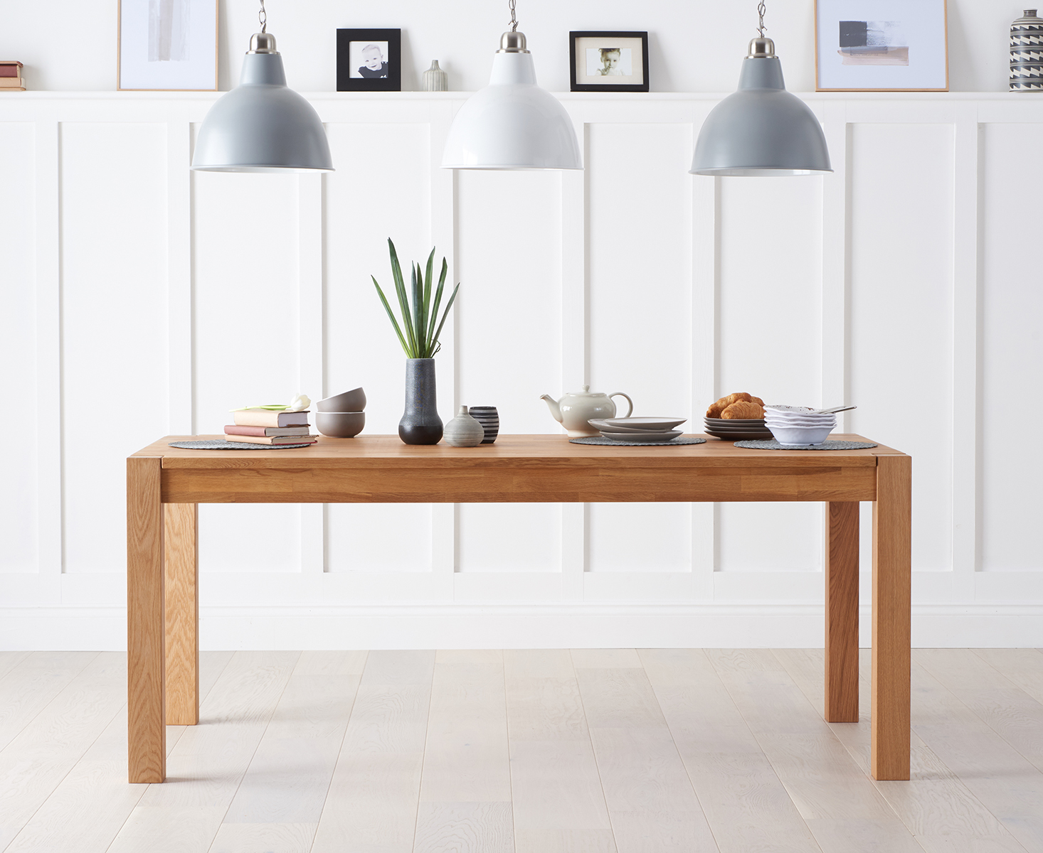 Thetford 180cm Oak Dining Table