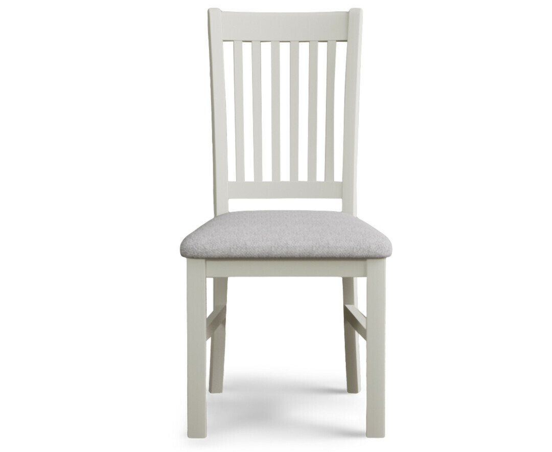 Product photograph of Linen Warwick Chairs from Oak Furniture Superstore