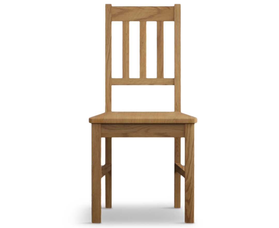 Product photograph of Oak York Chairs from Oak Furniture Superstore